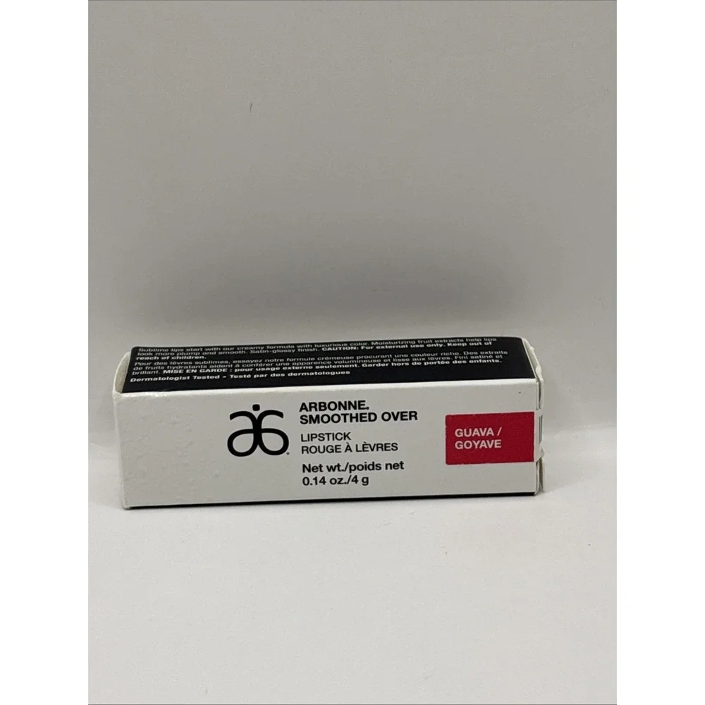 Arbonne Smoothed Over‎ Lipstick Color GUAVA #7929 Discontinued HTF 0.14 Oz New